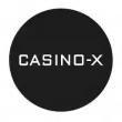 Casino-X（カジノエックス）公式ロゴ – 豊富なゲームと高速出金対応オンラインカジノ
